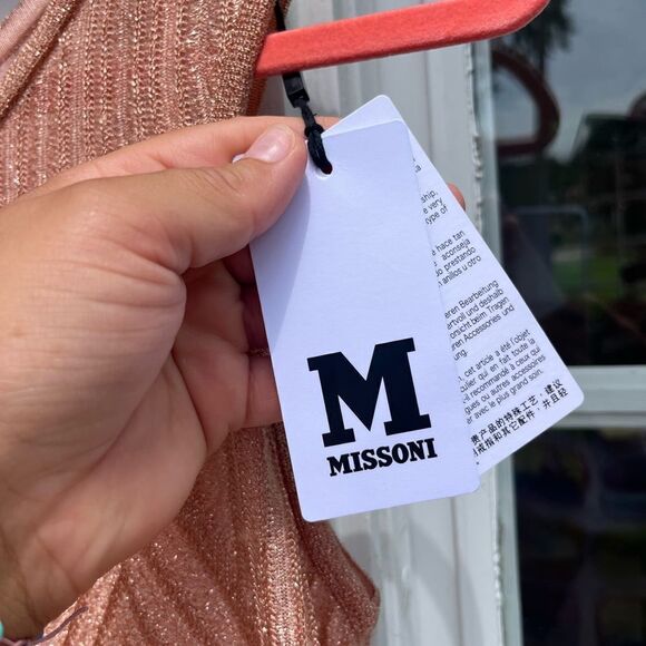 Missoni Abito Senza Maniche Dress NWT - Picture 4 of 13